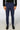 Mark - Pantalones de cuadros azul marino para hombre