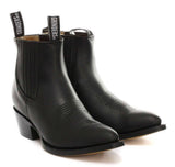 Botas vaqueras de tobillo para hombre Grinders Maverick de cuero auténtico para montar a caballo estilo western cubano