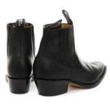 Botas vaqueras de tobillo para hombre Grinders Maverick de cuero auténtico para montar a caballo estilo western cubano