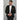 Mayfair - Blazer negro liso para hombre