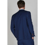 Mayfair - Blazer azul liso para hombre