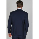 Mayfair - Blazer azul marino liso para hombre