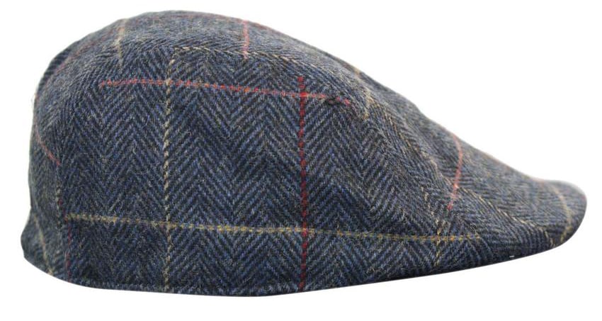 Gorras planas estilo retro vintage de tweed para hombre Marc Darcy Eton, estilo Peaky Blinders, con estampado clásico.