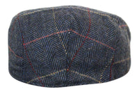 Gorras planas estilo retro vintage de tweed para hombre Marc Darcy Eton, estilo Peaky Blinders, con estampado clásico.