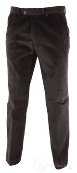 Pantalones de pana marrón para hombre