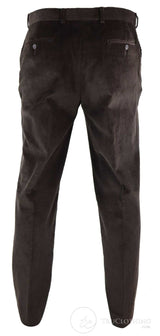 Pantalones de pana marrón para hombre