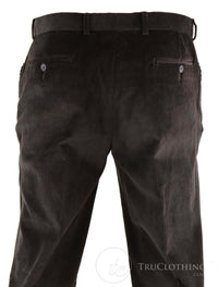 Pantalones de pana marrón para hombre
