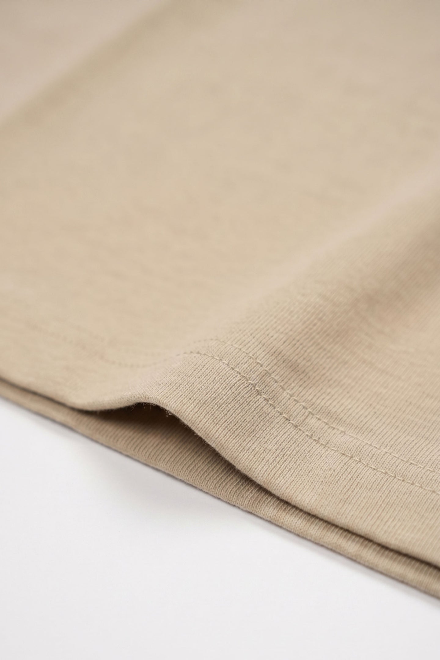 Camiseta clásica de algodón marrón para hombre