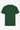 Camiseta clásica de algodón verde para hombre