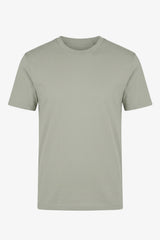 Camiseta clásica de algodón gris para hombre
