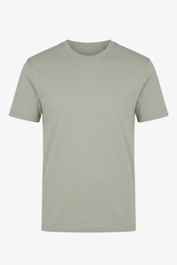 Camiseta clásica de algodón gris para hombre