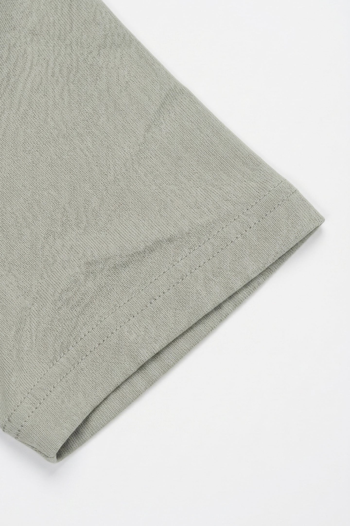 Camiseta clásica de algodón gris para hombre
