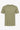 Camiseta clásica de algodón verde oliva para hombre