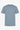 Camiseta clásica de algodón azul cielo para hombre