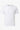 Camiseta clásica blanca de algodón para hombre