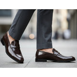 Mocasines de piel sintética para hombre