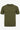 Camiseta de punto verde oliva para hombre, corte regular, cuello redondo, manga corta.