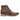 Botines de tobillo tipo brogue con puntera de ala para hombre