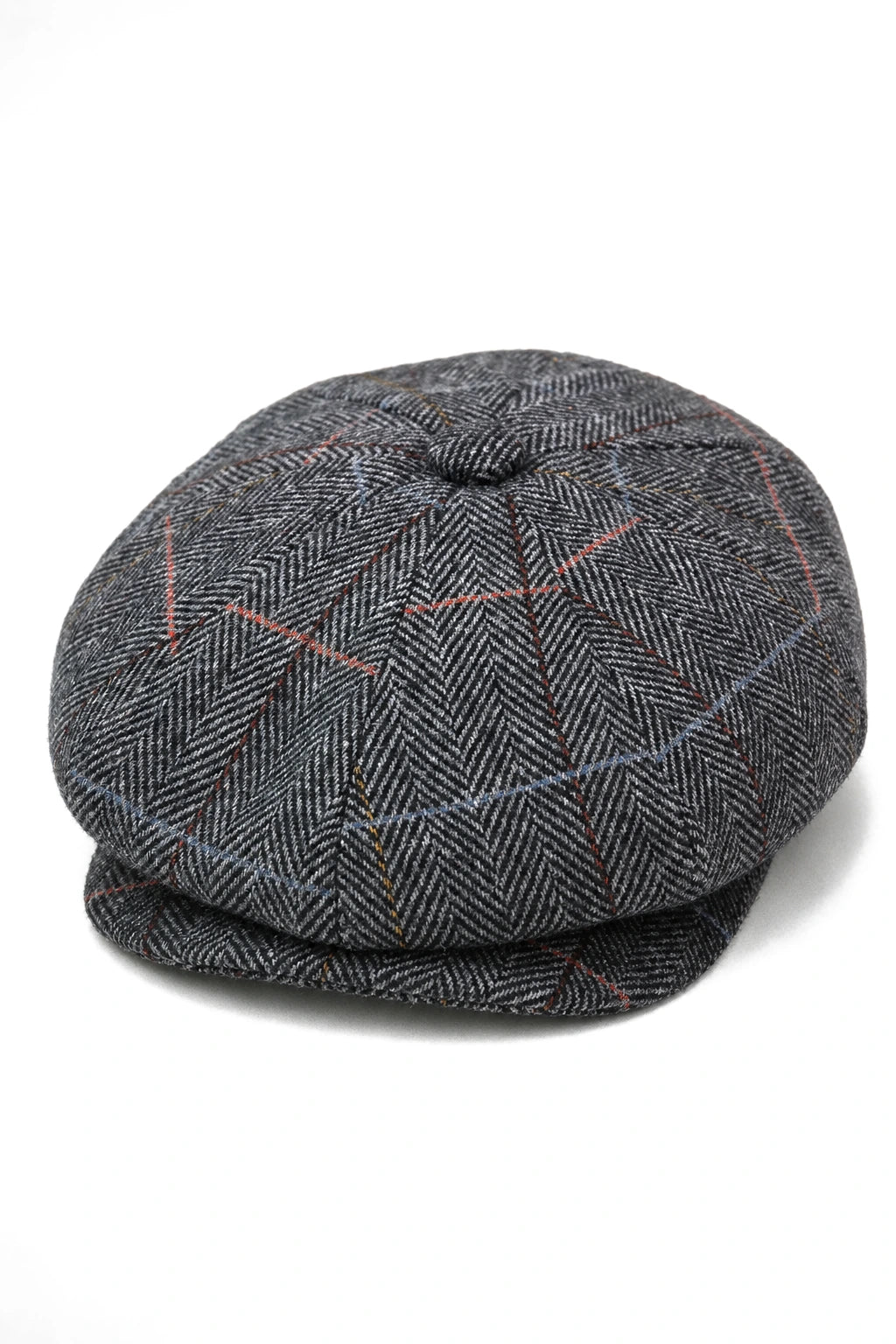 Gorra de repartidor de periódicos de 8 paneles para hombre