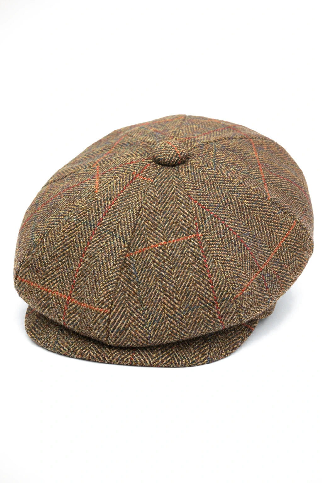 Gorra de repartidor de periódicos de 8 paneles para hombre