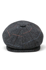 Gorra de repartidor de periódicos de 8 paneles para hombre