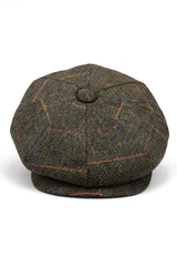 Gorra de repartidor de periódicos de 8 paneles para hombre