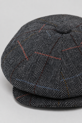 Gorra de repartidor de periódicos de 8 paneles para hombre