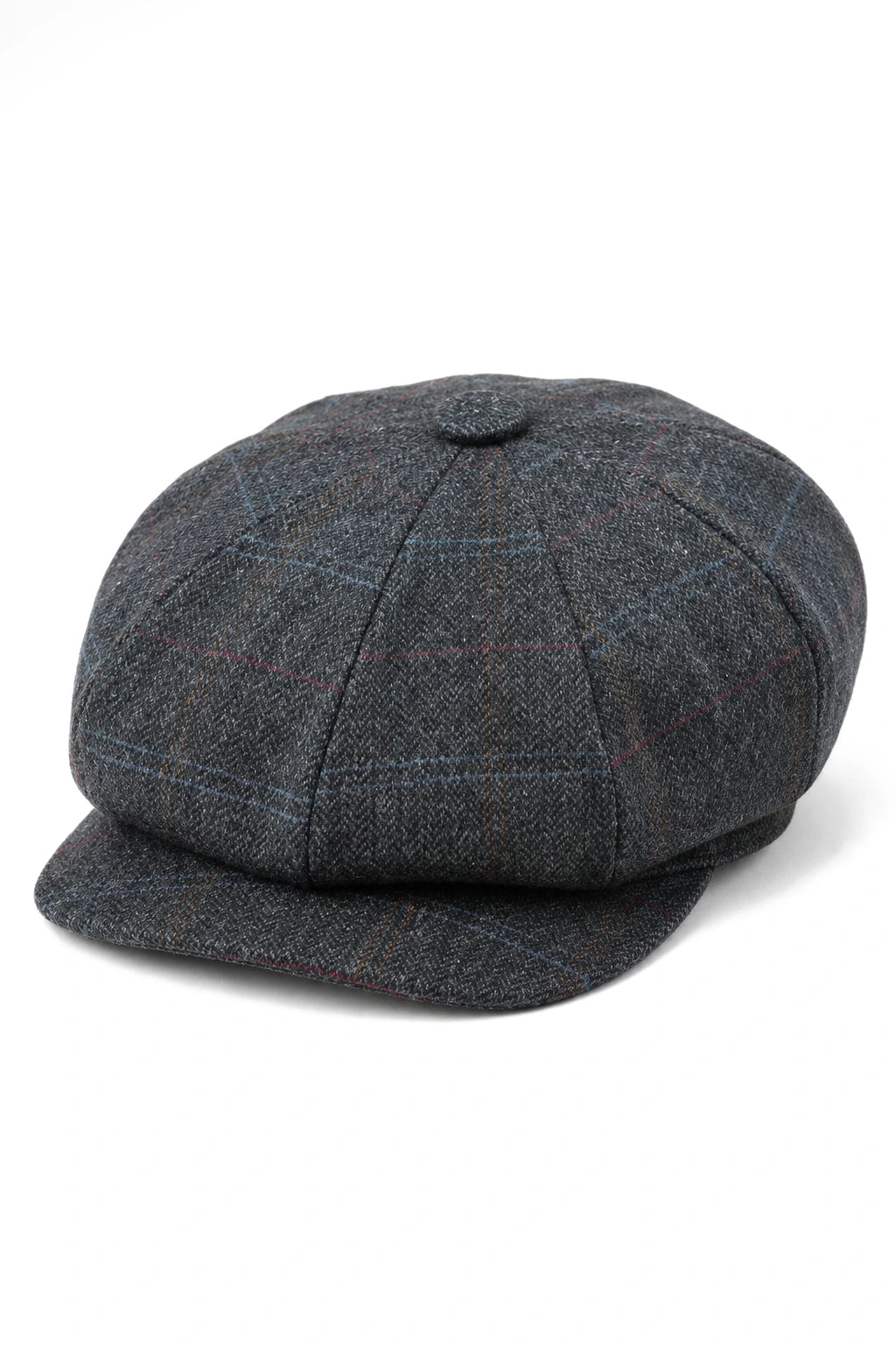 Gorra plana estilo Baker Boy de 8 paneles para hombre, de lana y tweed, estilo Blinders Newsboy.