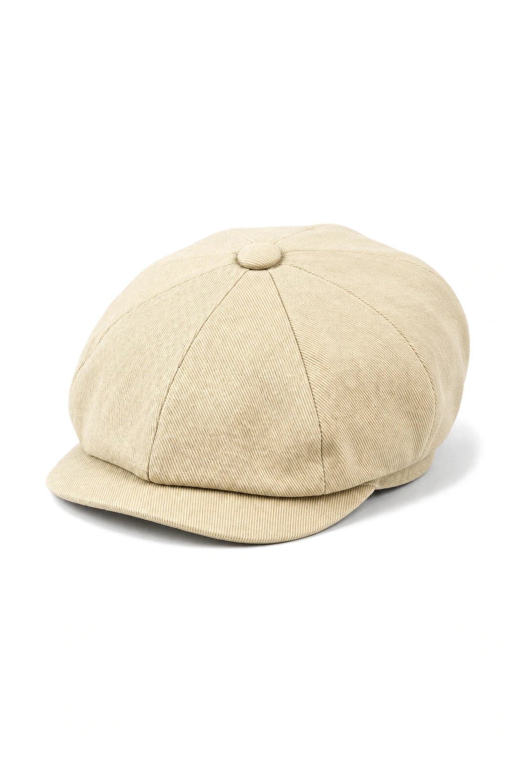 Gorra de hombre de 8 paneles Razor Summer Beige Baker Boy Cotton Blinders Newsboy Flat Cap Shelby