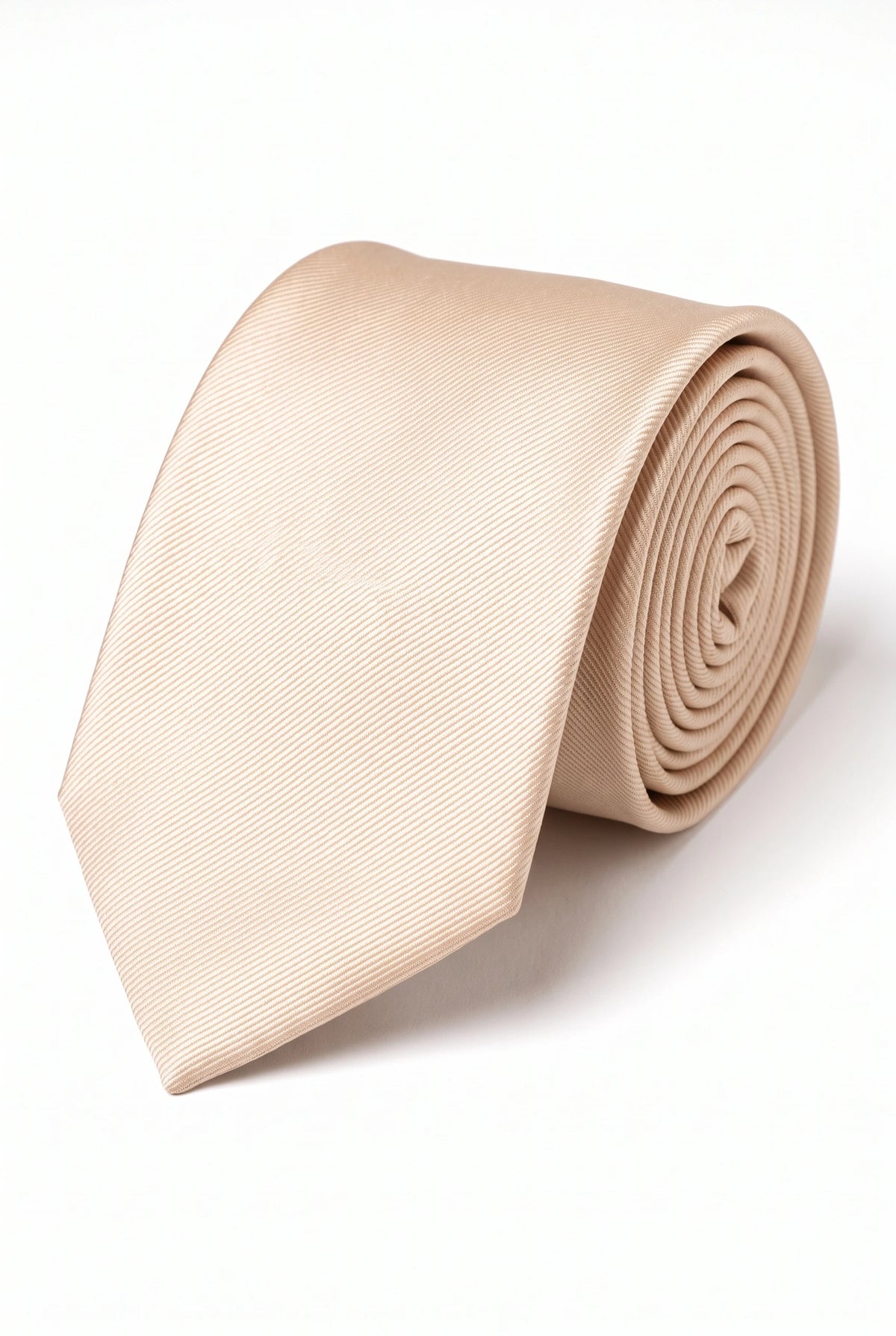 Corbata beige estampada para hombre