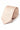 Corbata de hombre color beige liso, estrecha.
