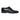 Zapatos de hombre clásicos de cuero negro con cordones, estilo brogue.