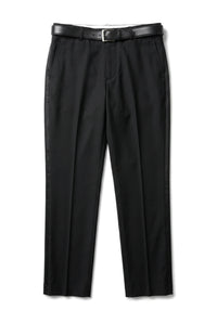 Pantalones de esmoquin negros para hombre, ideales para bodas, graduaciones y ocasiones especiales. Rayas de satén.