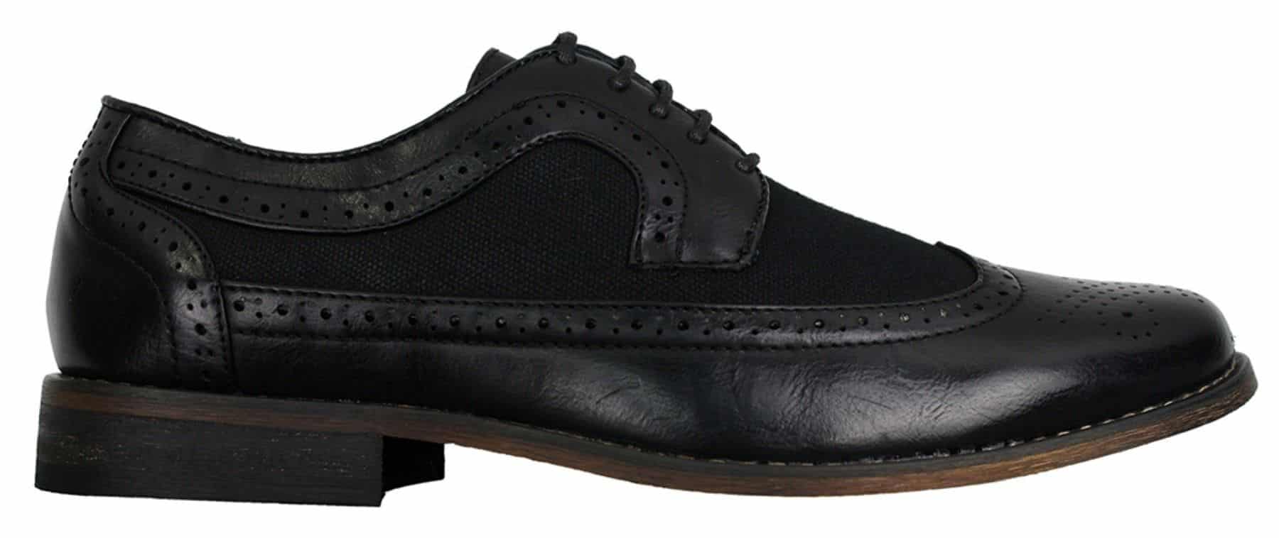 Zapatos de cuero tipo brogue para hombre, de diseñador italiano, elegantes e informales, en tonos marrón, negro y azul marino, estilo retro.