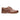 Zapatos de vestir tipo brogue de cuero marrón para hombre