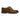 Zapatos brogue de ante marrón para hombre