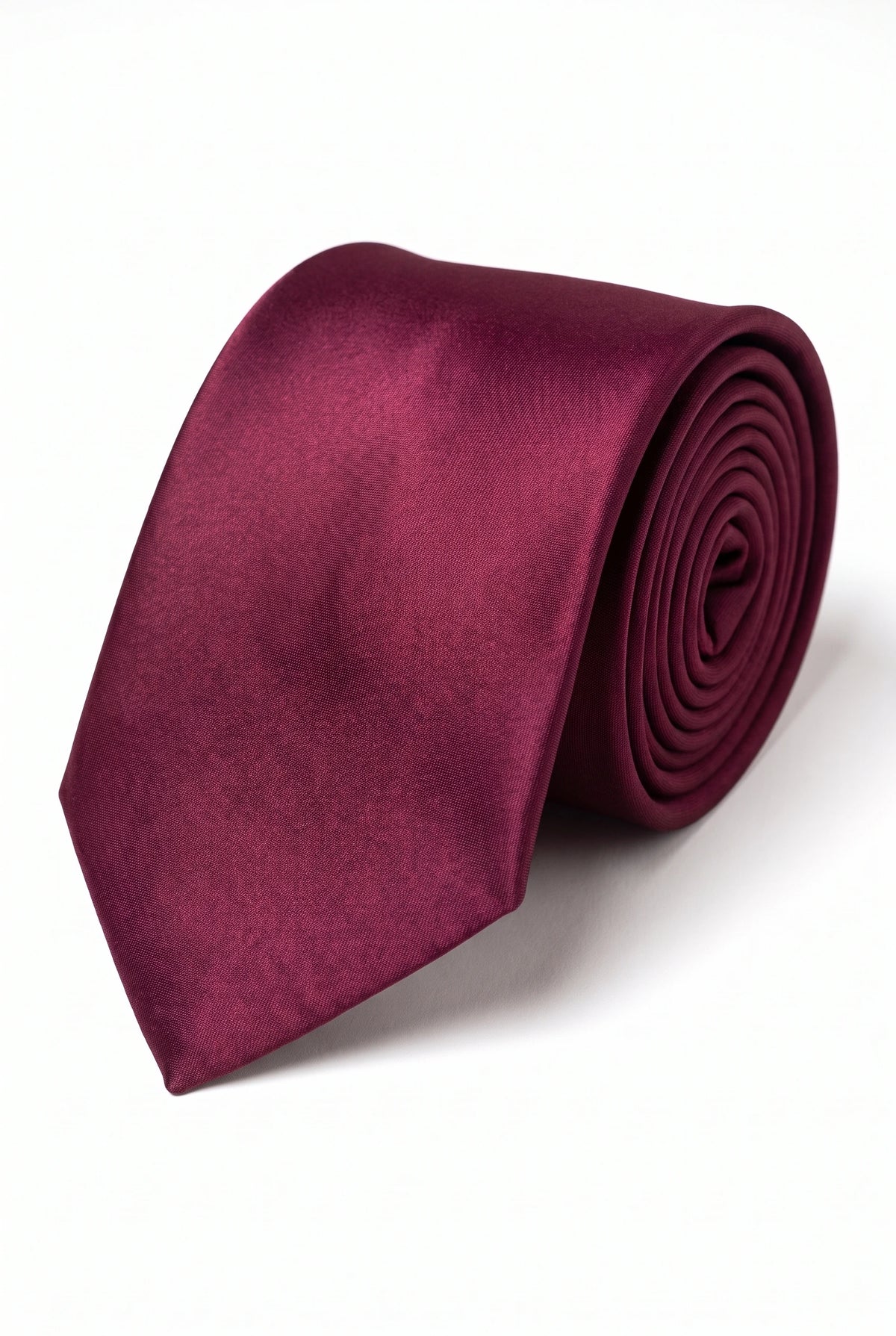 Conjunto de corbata burdeos para hombre