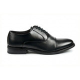 Zapatos Oxford clásicos de hombre con puntera reforzada y cordones.