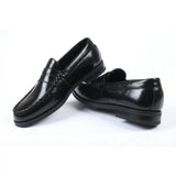 Mocasines clásicos de piel sintética Penny para hombre