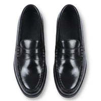 Mocasines clásicos de piel sintética Penny para hombre