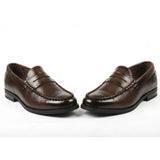 Mocasines clásicos de piel sintética Penny para hombre