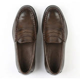 Mocasines clásicos de piel sintética Penny para hombre