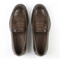 Mocasines clásicos de piel sintética Penny para hombre