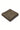 Pañuelo de bolsillo para hombre de mezcla de lana y tweed marrón oscuro.