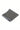 Pañuelo de bolsillo de tweed gris oscuro para hombre