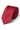 Corbata estrecha lisa de color rojo oscuro para hombre