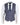 Chaleco cruzado para hombre con cadena - Cavani Bonita - Azul