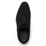 Zapatos Oxford de hombre con cordones y acabado de gamuza sintética