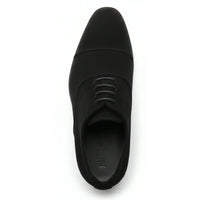 Zapatos Oxford de hombre con cordones y acabado de gamuza sintética