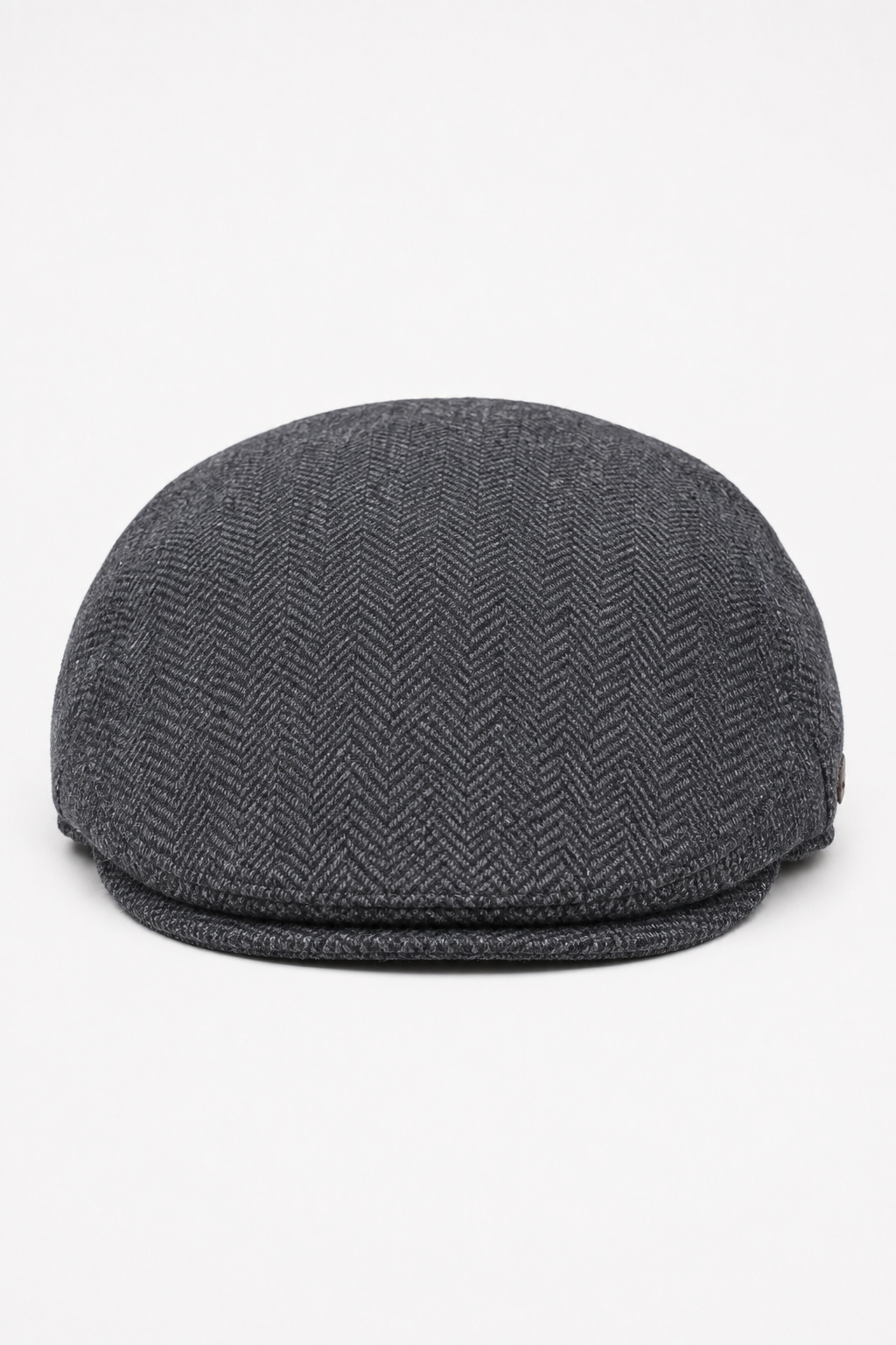 Gorra plana para hombre de lana con estampado de espiga y tweed color carbón, estilo clásico de los años 20, unisex, Del Boy
